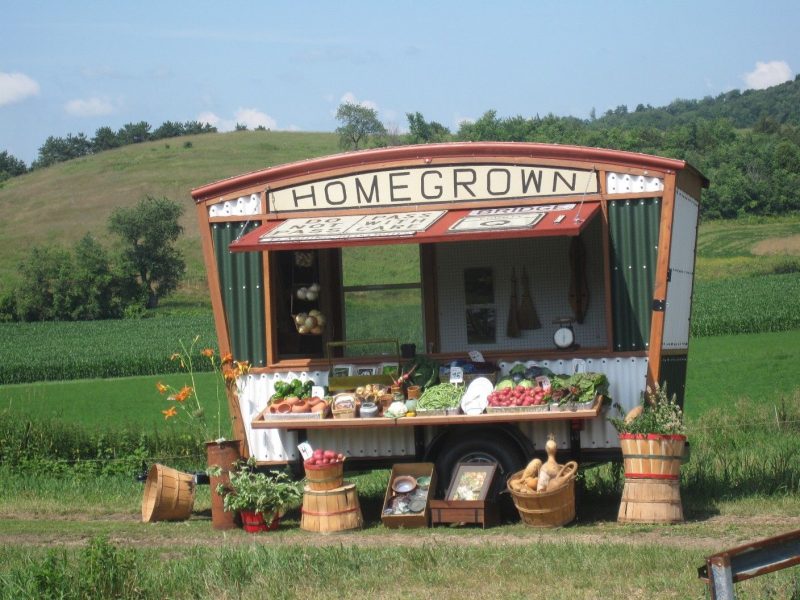 Roadside Vegetable Stand