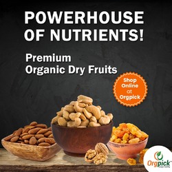 Shop Organic Dry Fruits Online at Orgpick