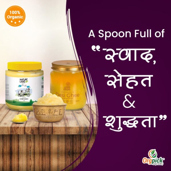 Buy Pure Organic Ghee Online in India