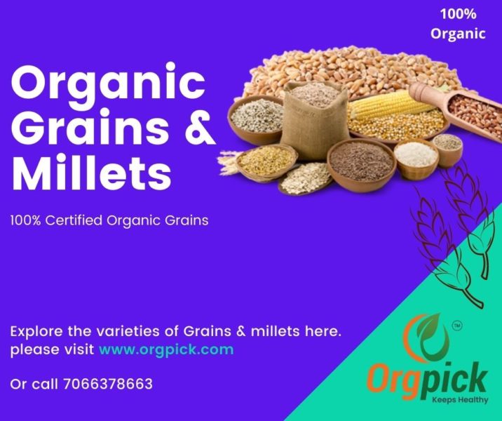 Healthy Organic Grains and Organic Millets Online