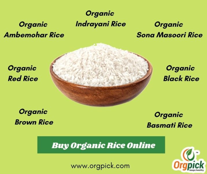 Purchase Organic Rice Online at a Low Price at Orgpick