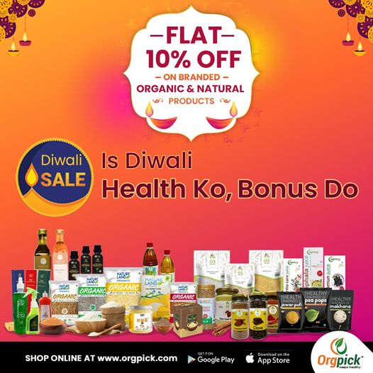 Diwali Sale on Organic & Natural Grocery Products in Pune