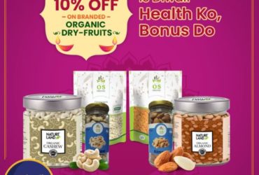 Flat 10% Off on Organic DryFruits Online in Pune