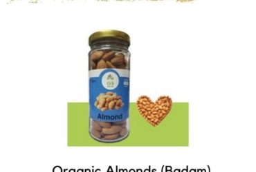 Buy Organic Almonds Bottle Online