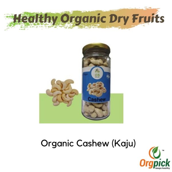 Buy Organic Cashewnut/Kaju Bottle Online