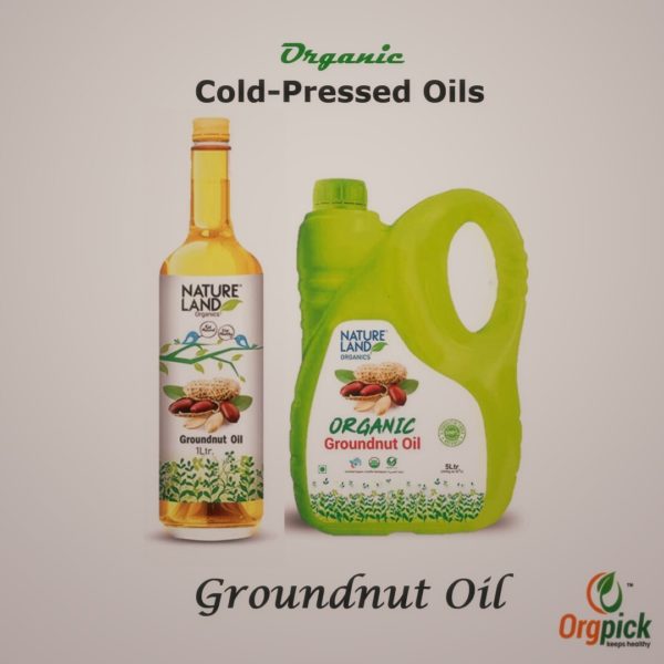 Buy Organic Groundnut Oil Online at Orgpick