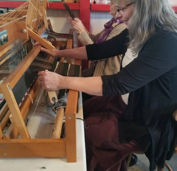 Table Loom Weaving Retreat