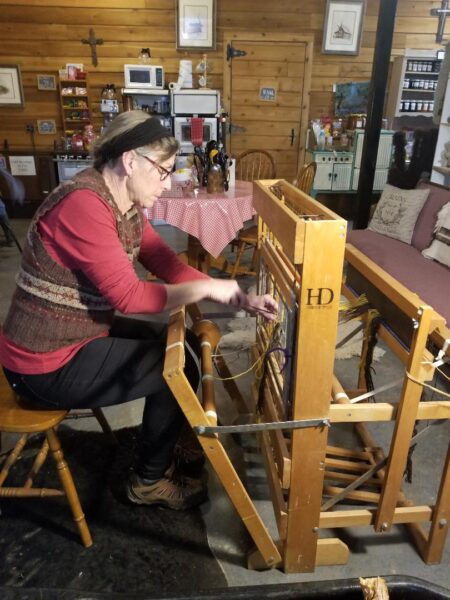 Floor Loom Weaving Class